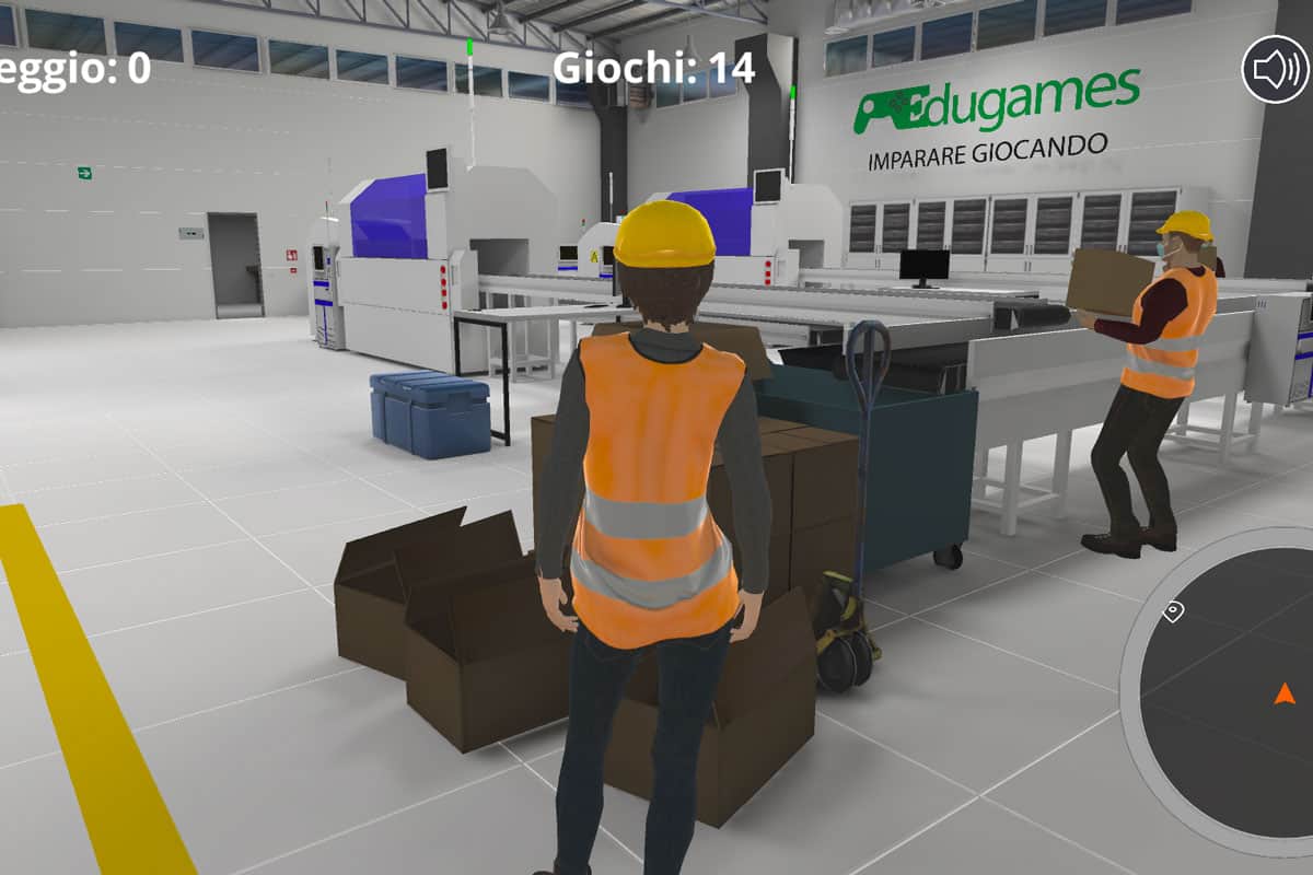 Videogioco sicurezza produzione